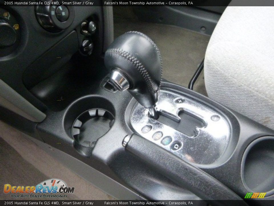 2005 Hyundai Santa Fe GLS 4WD Smart Silver / Gray Photo #21