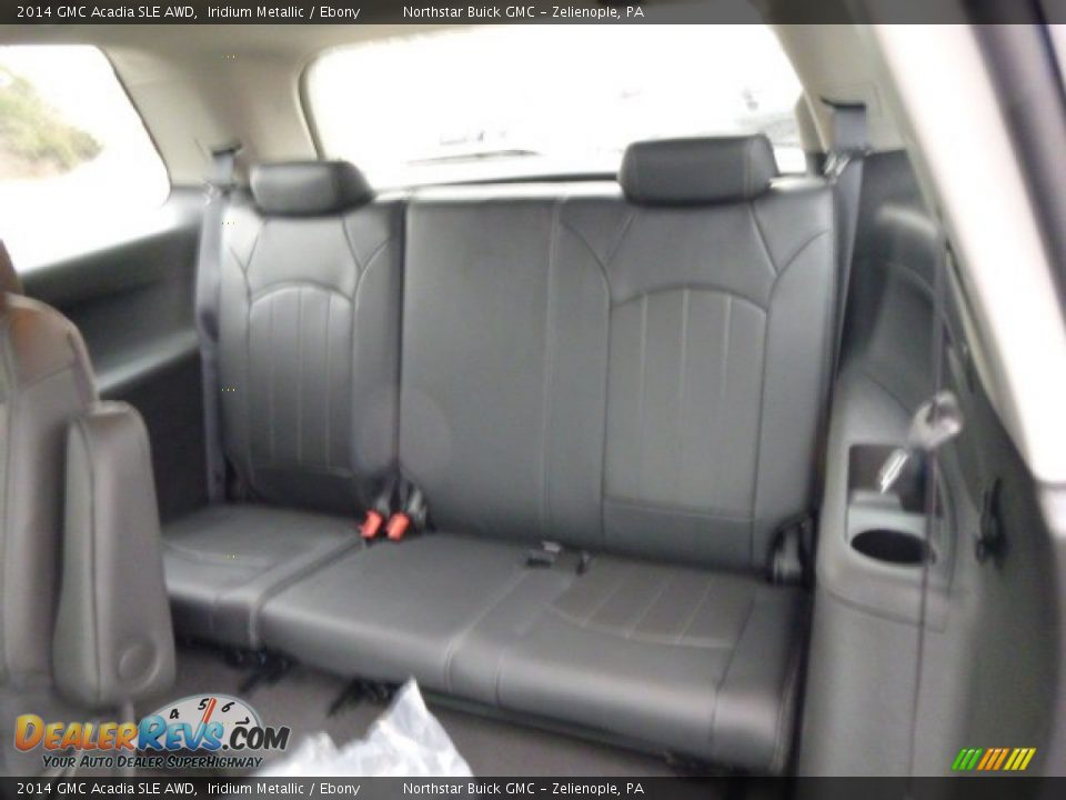 2014 GMC Acadia SLE AWD Iridium Metallic / Ebony Photo #12