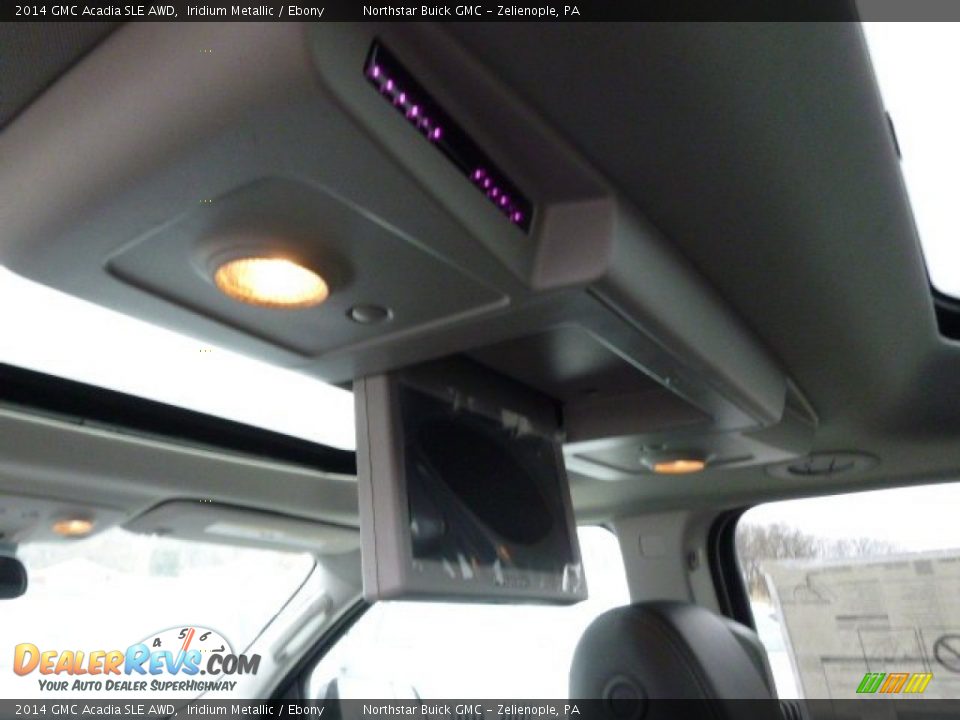 2014 GMC Acadia SLE AWD Iridium Metallic / Ebony Photo #13
