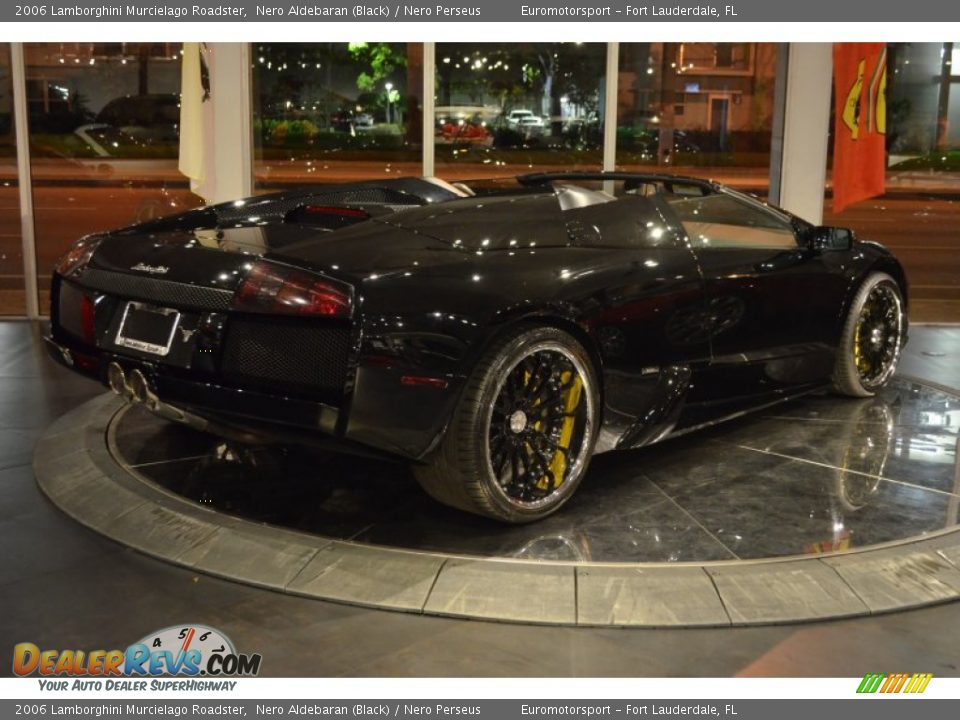 2006 Lamborghini Murcielago Roadster Nero Aldebaran (Black) / Nero Perseus Photo #26