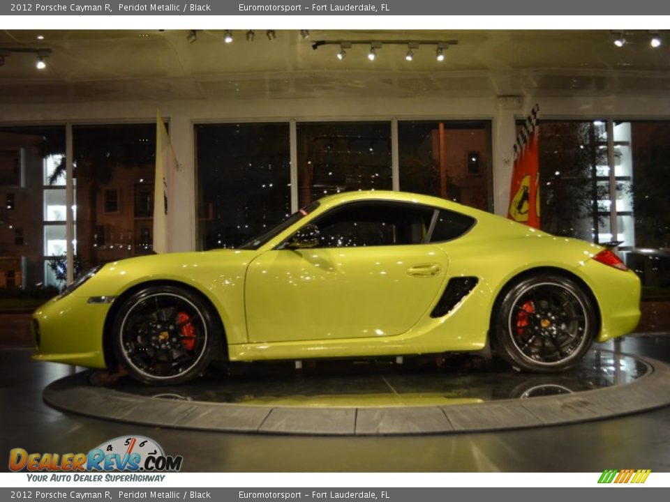 Peridot Metallic 2012 Porsche Cayman R Photo #18