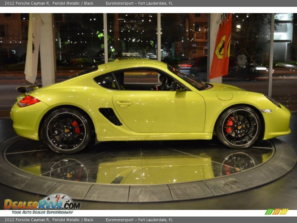 Peridot Metallic 2012 Porsche Cayman R Photo #30