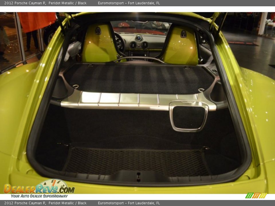2012 Porsche Cayman R Trunk Photo #38