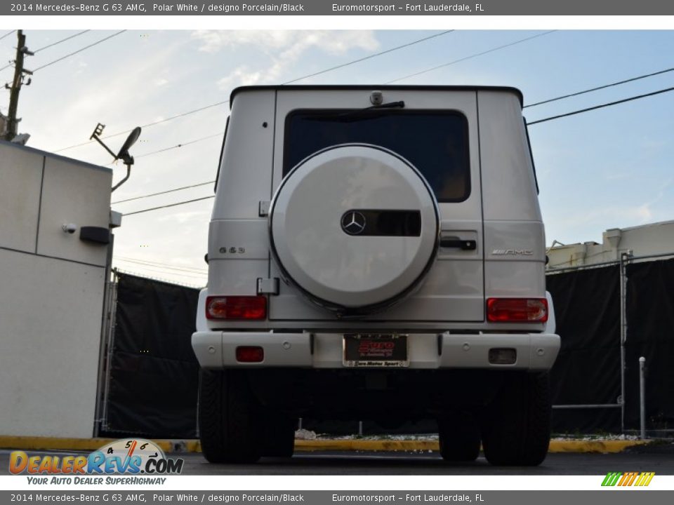 2014 Mercedes-Benz G 63 AMG Polar White / designo Porcelain/Black Photo #22