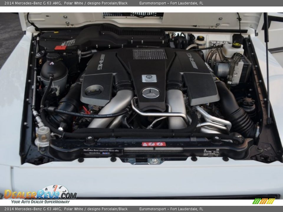 2014 Mercedes-Benz G 63 AMG 5.5 Liter AMG biturbo DOHC 32-Valve VVT V8 Engine Photo #50