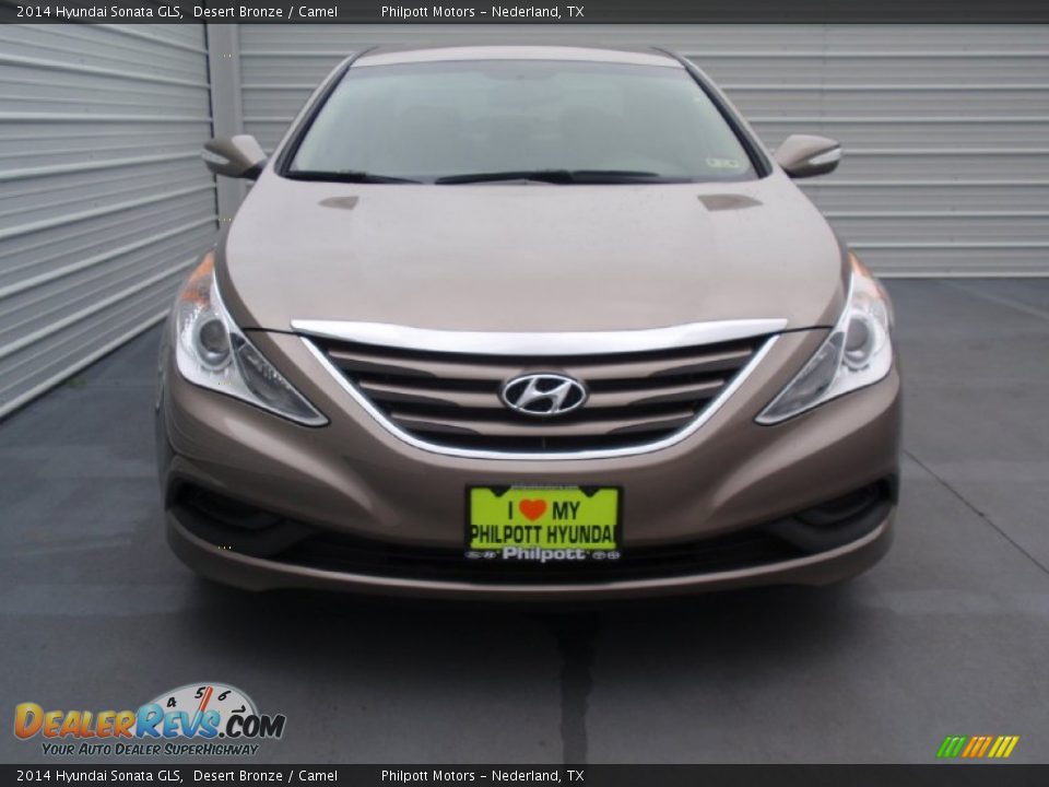 2014 Hyundai Sonata GLS Desert Bronze / Camel Photo #8