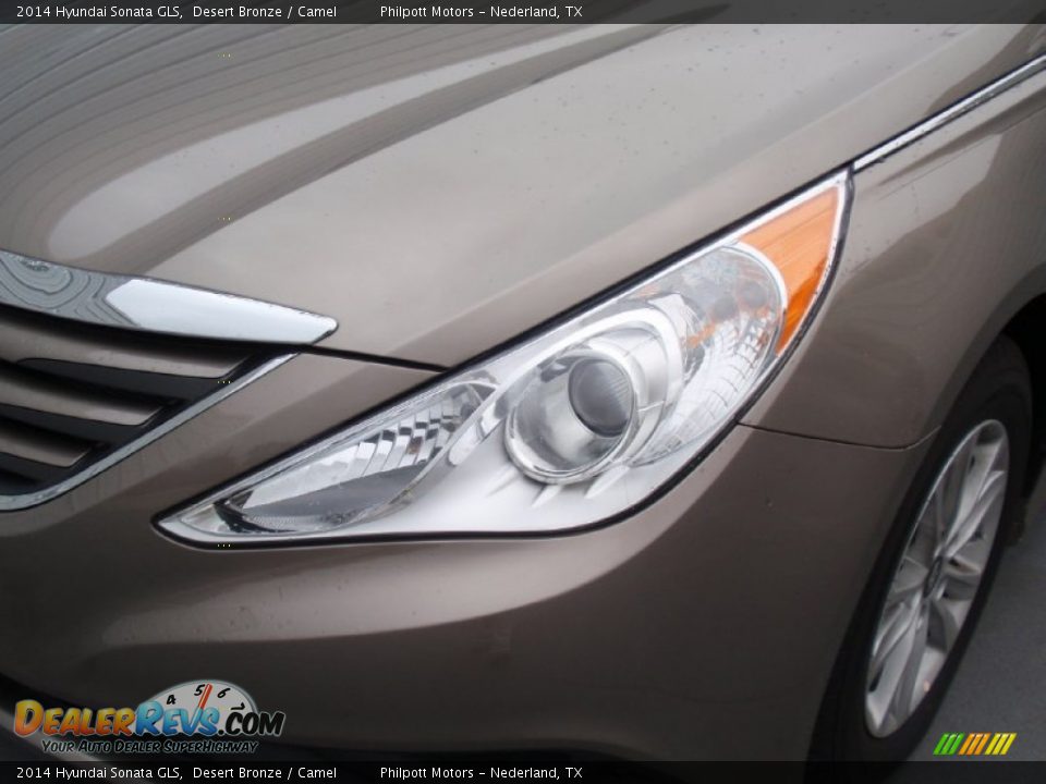 2014 Hyundai Sonata GLS Desert Bronze / Camel Photo #9