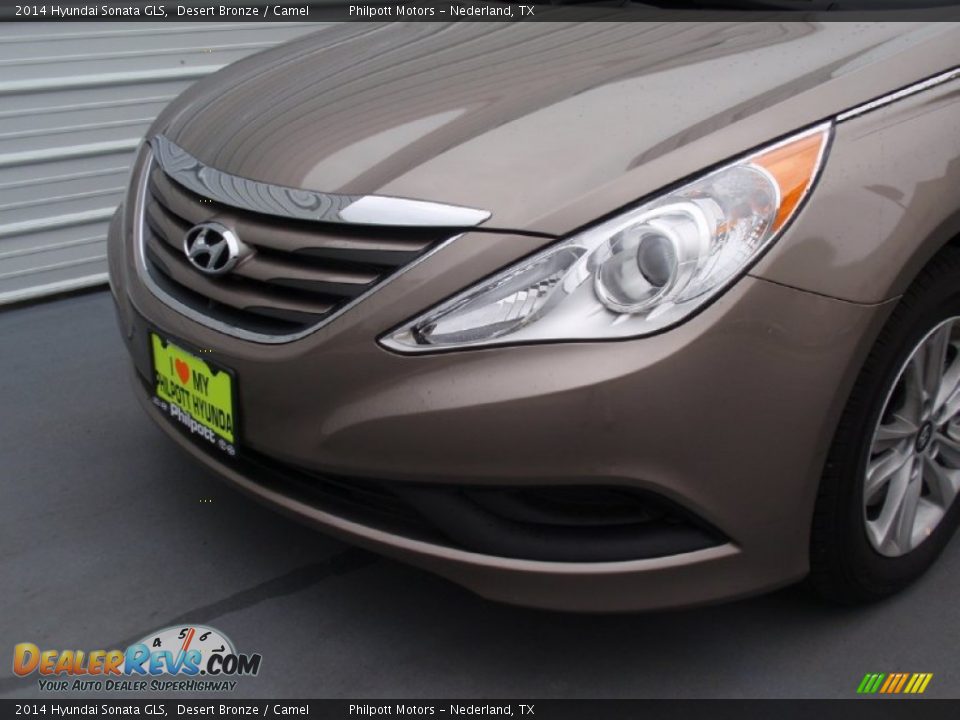2014 Hyundai Sonata GLS Desert Bronze / Camel Photo #10