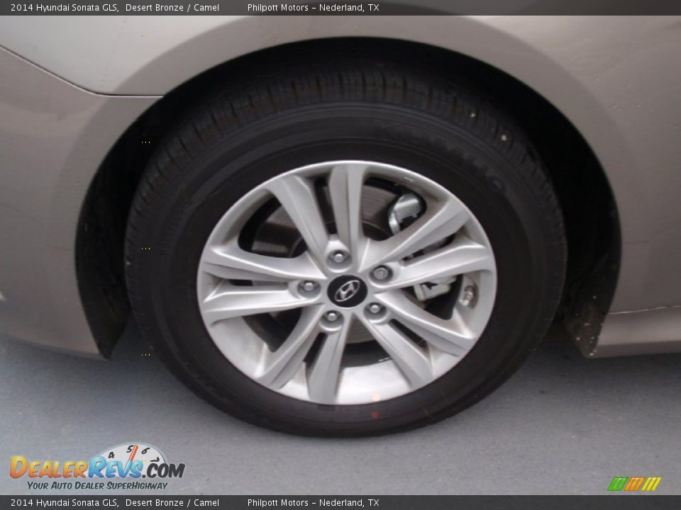 2014 Hyundai Sonata GLS Desert Bronze / Camel Photo #11