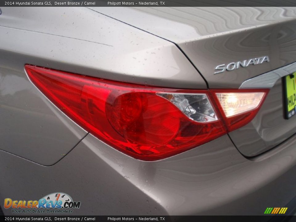 2014 Hyundai Sonata GLS Desert Bronze / Camel Photo #12