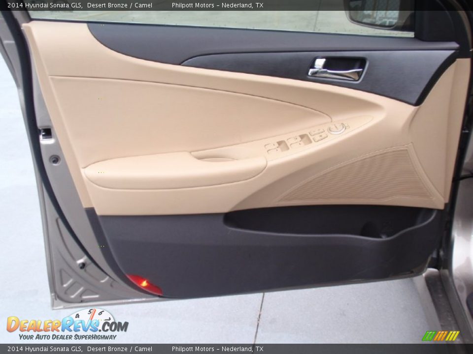 2014 Hyundai Sonata GLS Desert Bronze / Camel Photo #14