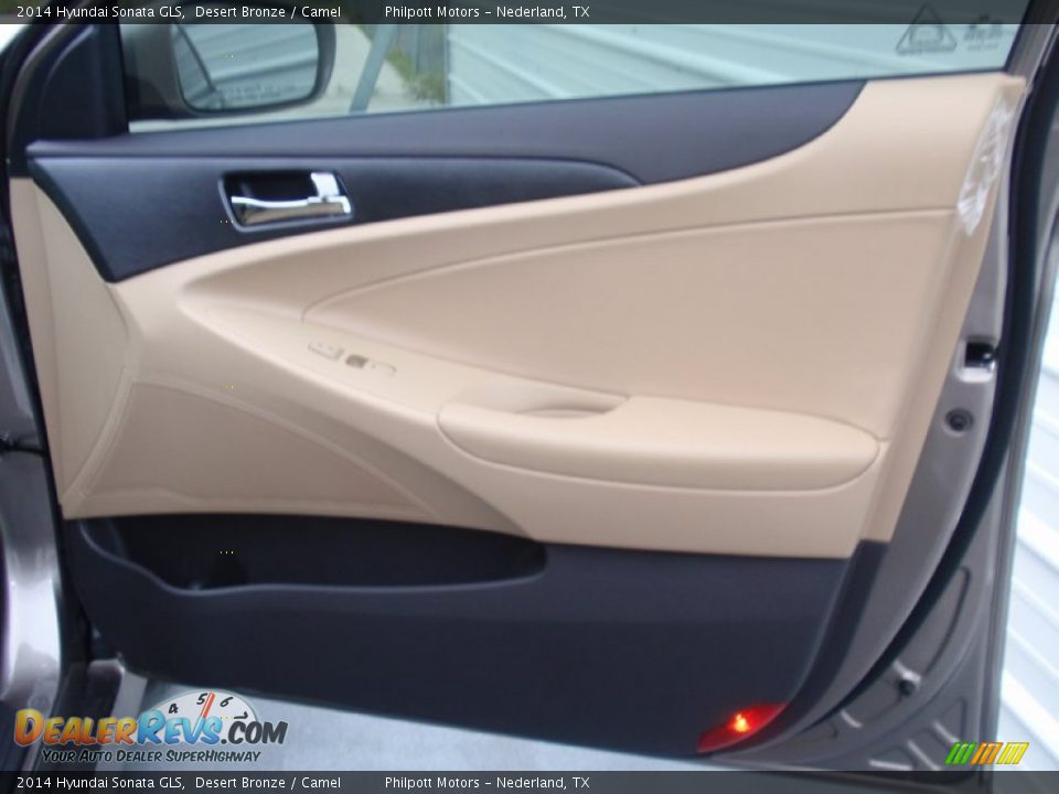 2014 Hyundai Sonata GLS Desert Bronze / Camel Photo #17