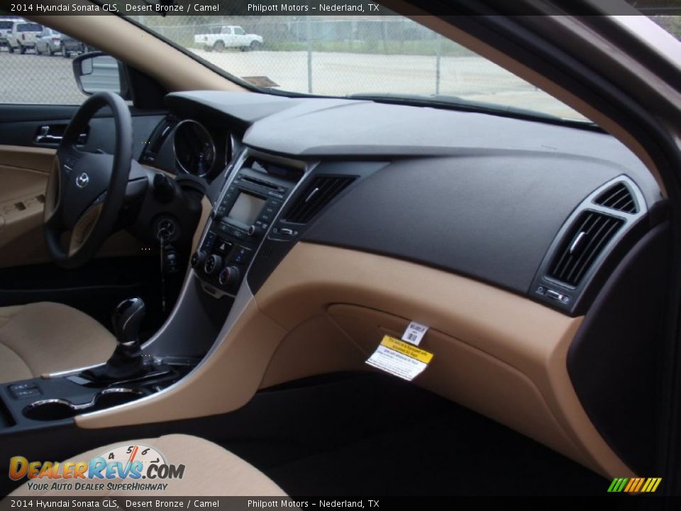 2014 Hyundai Sonata GLS Desert Bronze / Camel Photo #18