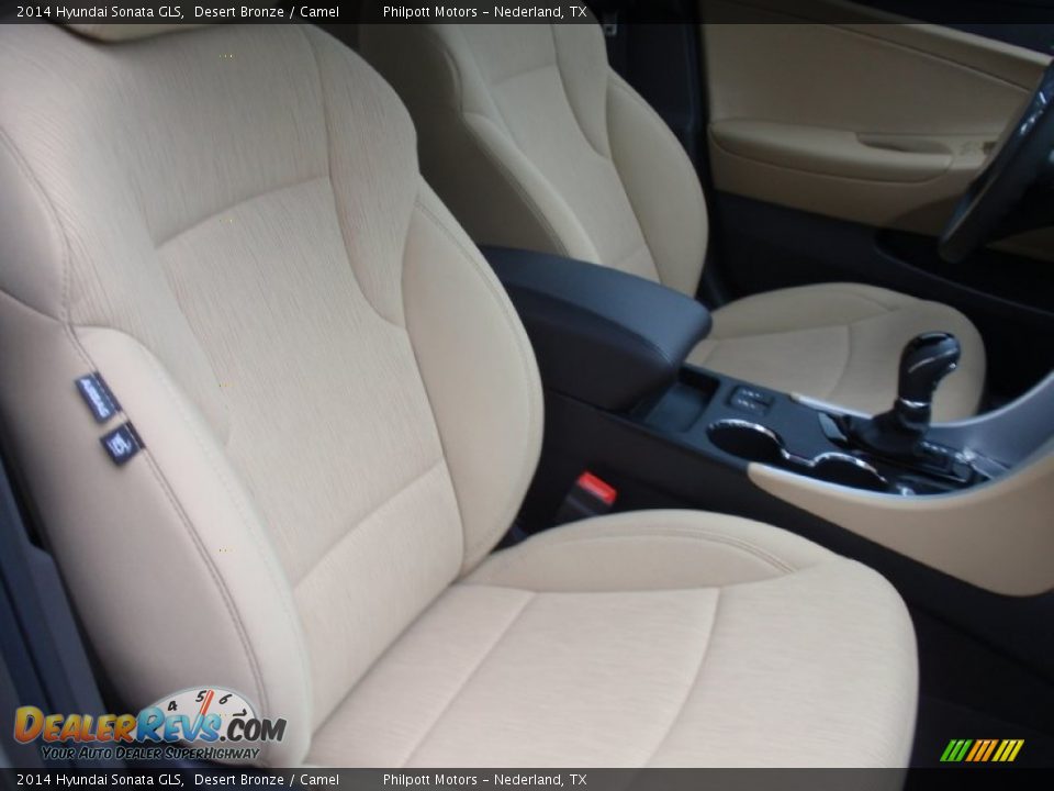 2014 Hyundai Sonata GLS Desert Bronze / Camel Photo #19