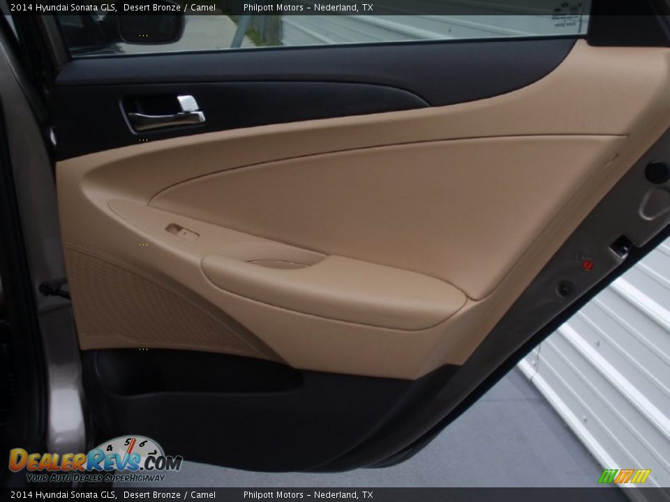 2014 Hyundai Sonata GLS Desert Bronze / Camel Photo #20