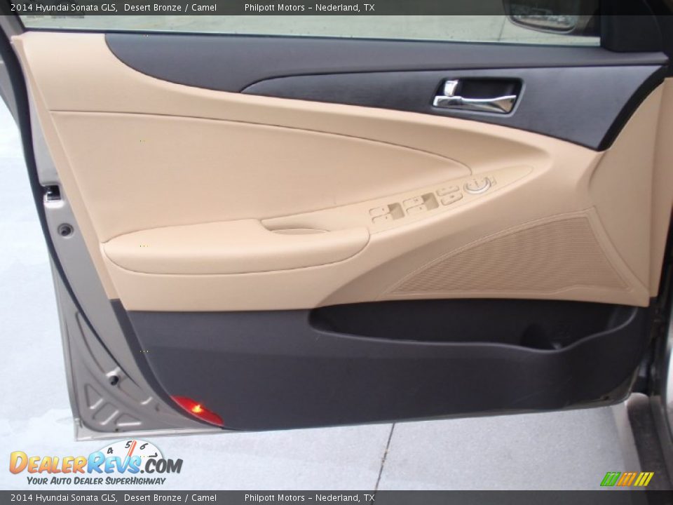 2014 Hyundai Sonata GLS Desert Bronze / Camel Photo #23