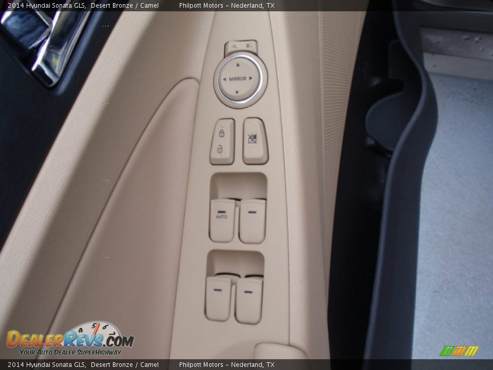 2014 Hyundai Sonata GLS Desert Bronze / Camel Photo #24