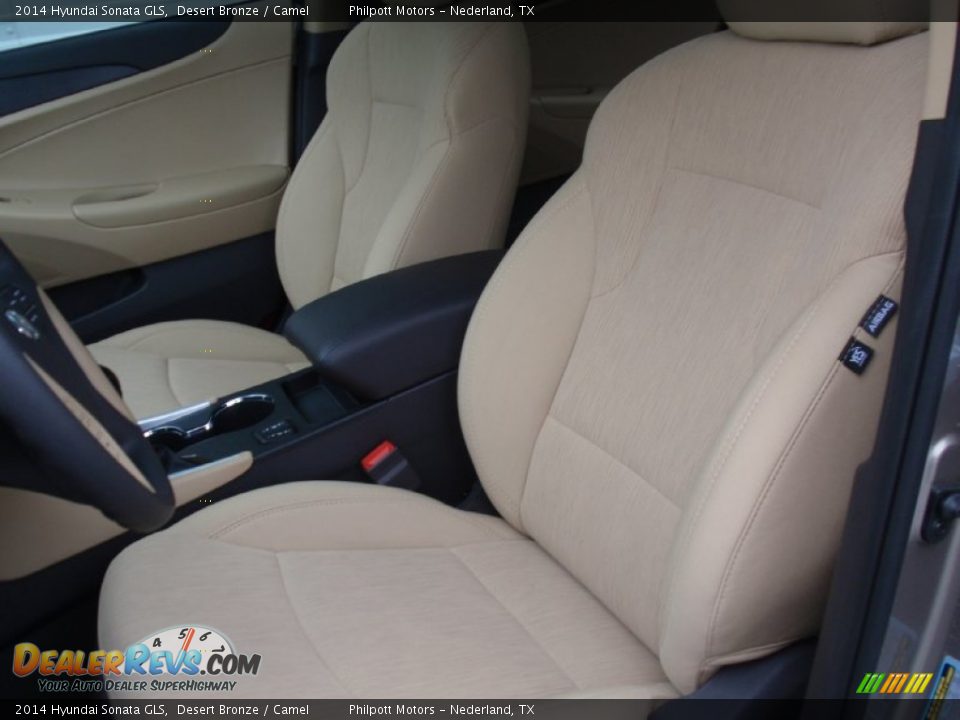 2014 Hyundai Sonata GLS Desert Bronze / Camel Photo #26