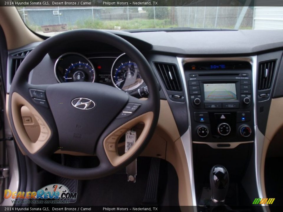 2014 Hyundai Sonata GLS Desert Bronze / Camel Photo #28