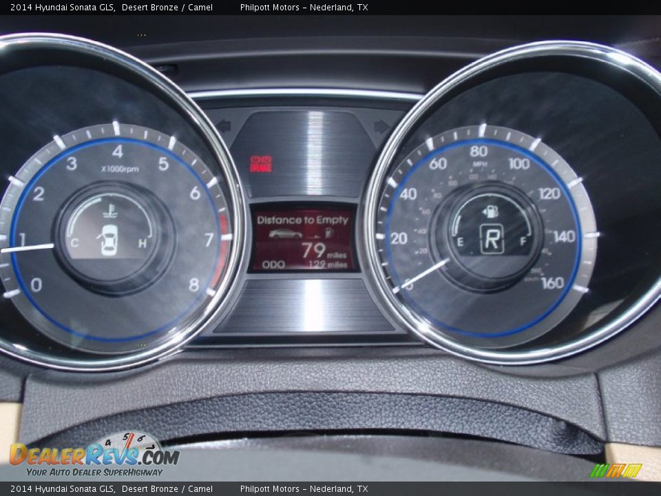 2014 Hyundai Sonata GLS Desert Bronze / Camel Photo #32