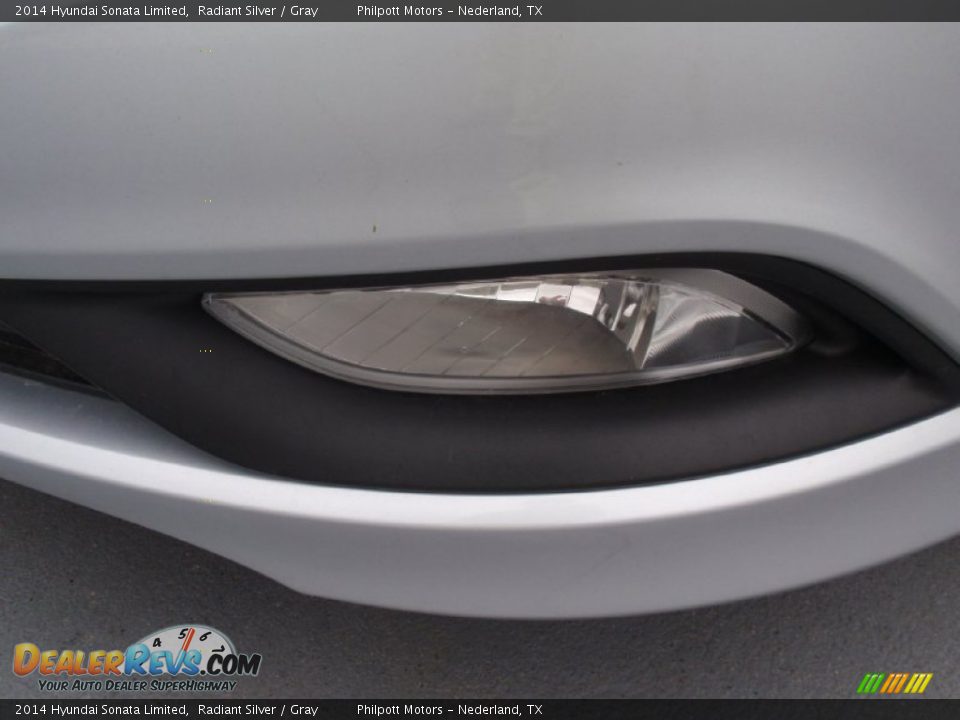 2014 Hyundai Sonata Limited Radiant Silver / Gray Photo #10