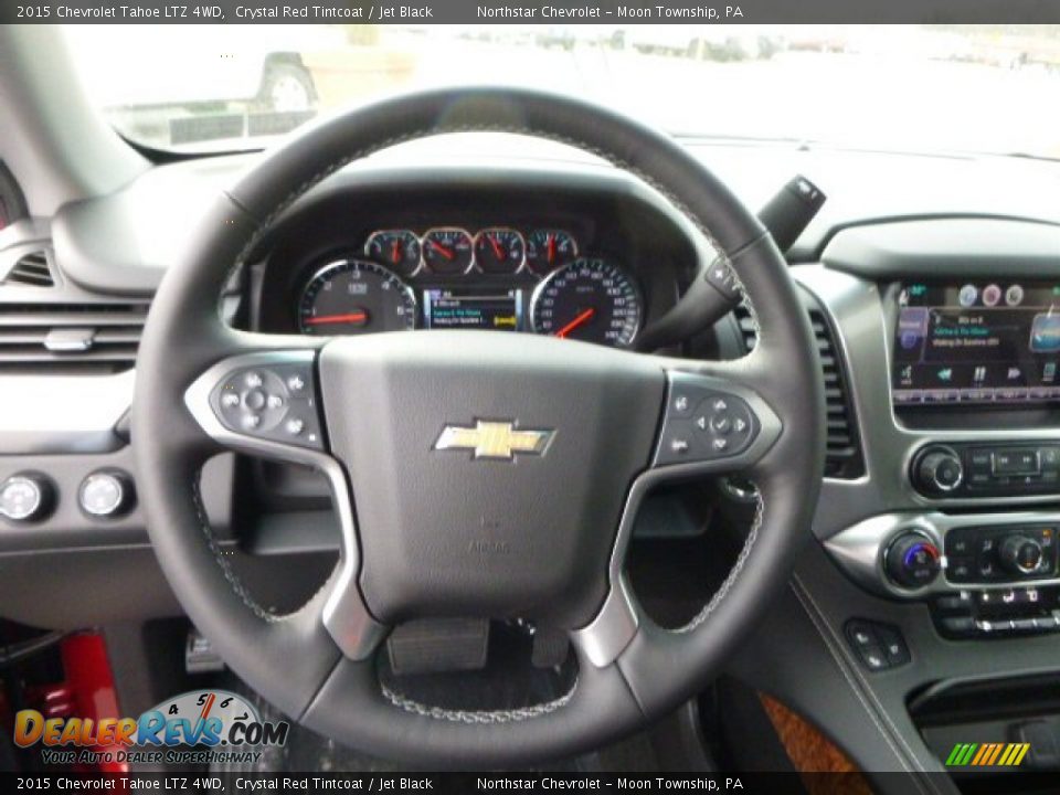 2015 Chevrolet Tahoe LTZ 4WD Steering Wheel Photo #18