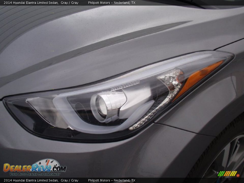 2014 Hyundai Elantra Limited Sedan Gray / Gray Photo #9