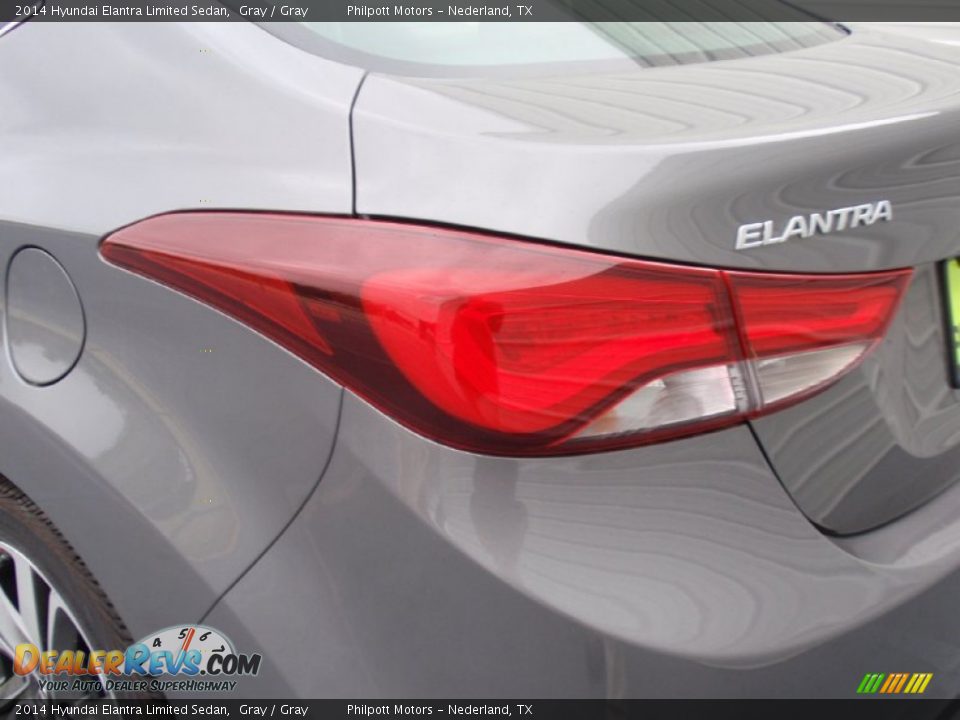 2014 Hyundai Elantra Limited Sedan Gray / Gray Photo #13