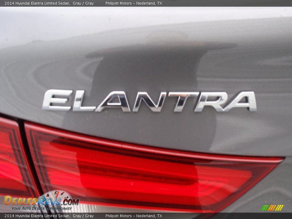 2014 Hyundai Elantra Limited Sedan Gray / Gray Photo #14