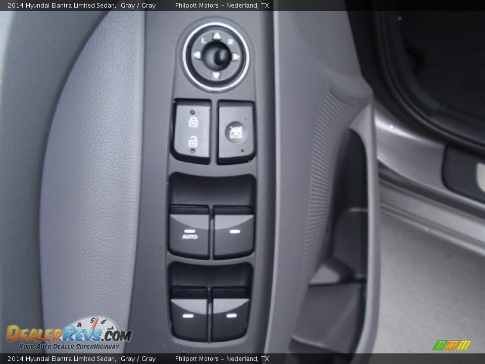 2014 Hyundai Elantra Limited Sedan Gray / Gray Photo #24