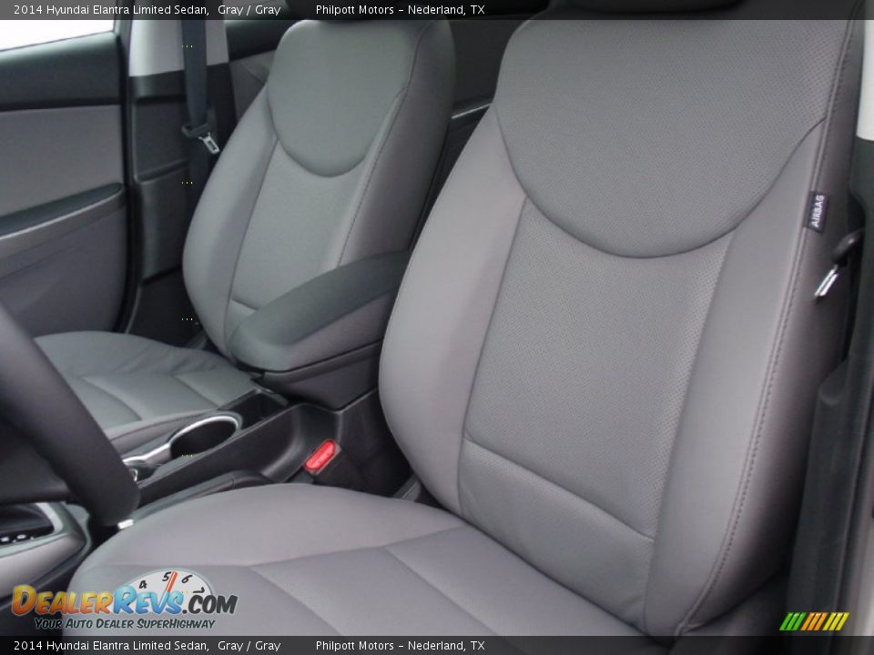 2014 Hyundai Elantra Limited Sedan Gray / Gray Photo #26