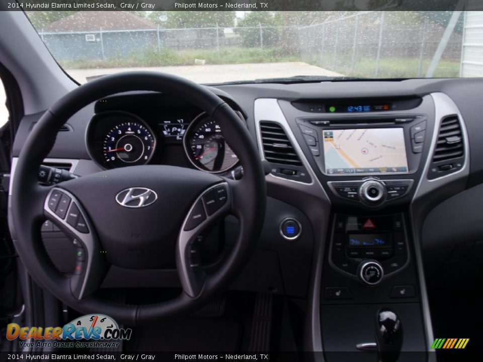 2014 Hyundai Elantra Limited Sedan Gray / Gray Photo #29
