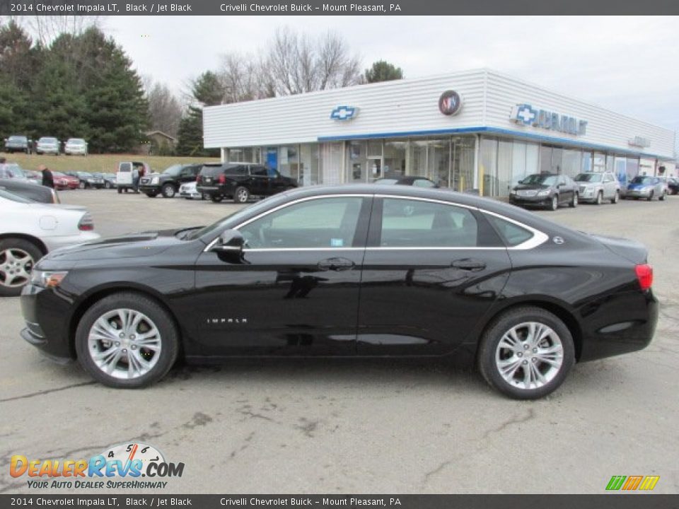2014 Chevrolet Impala LT Black / Jet Black Photo #2