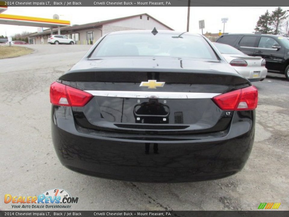 2014 Chevrolet Impala LT Black / Jet Black Photo #5