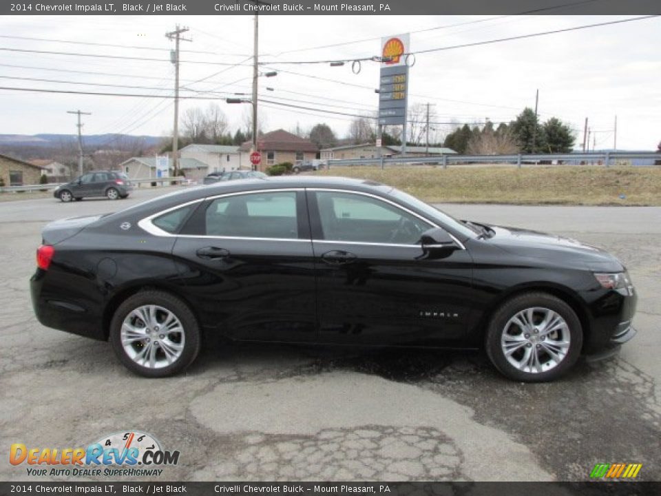 2014 Chevrolet Impala LT Black / Jet Black Photo #8