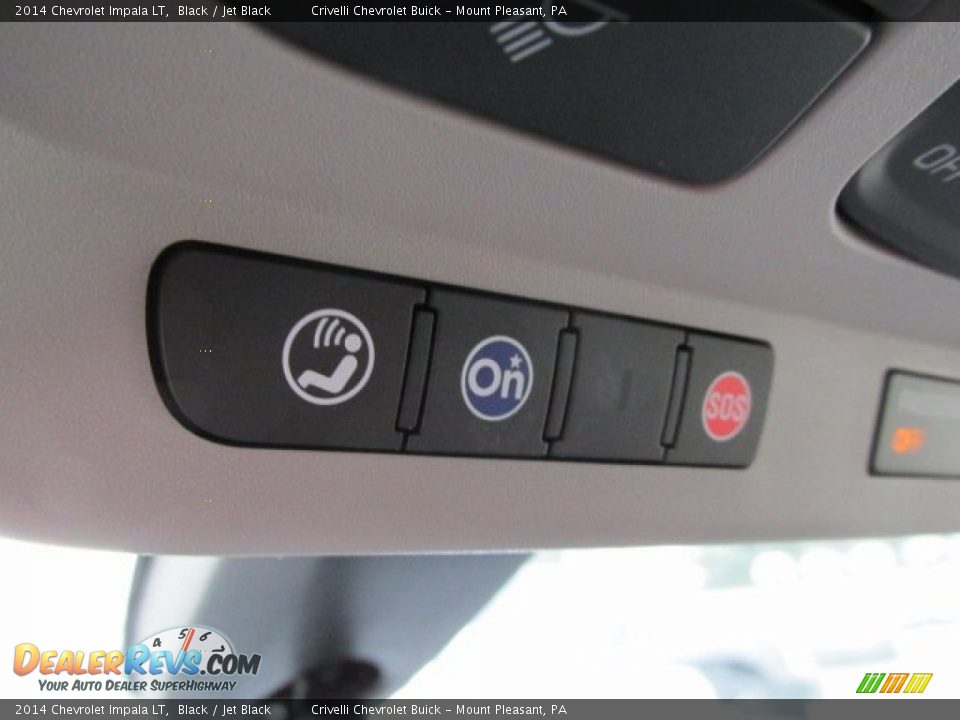 2014 Chevrolet Impala LT Black / Jet Black Photo #17