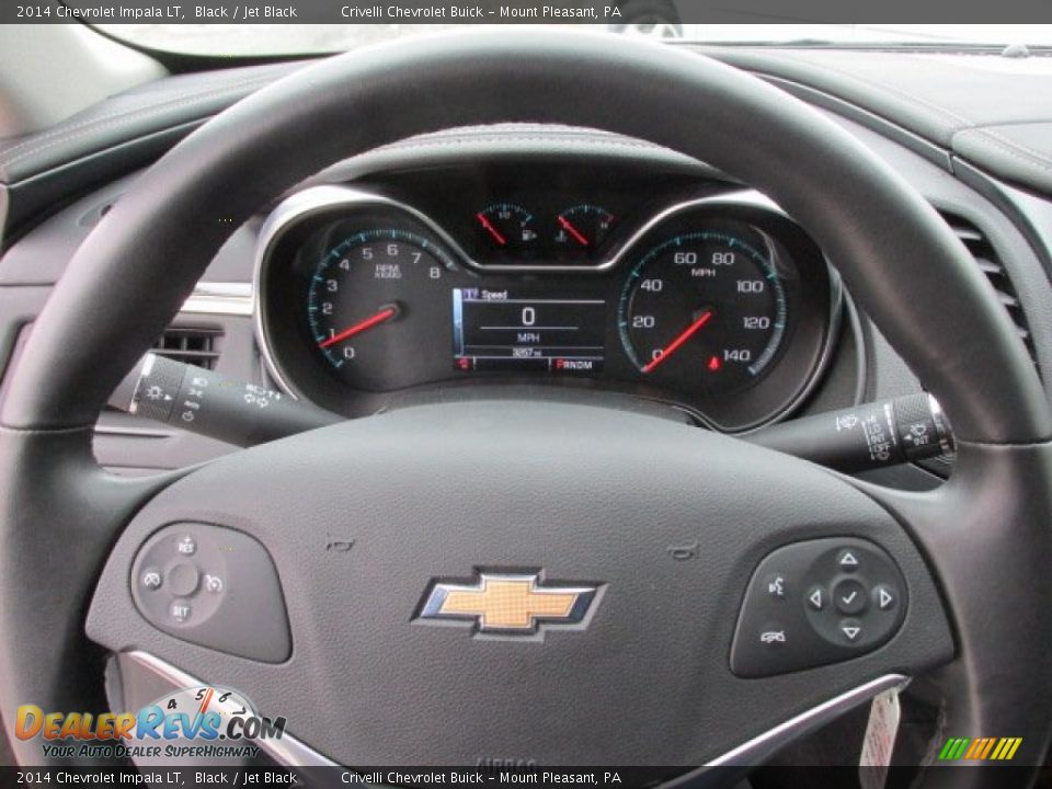 2014 Chevrolet Impala LT Black / Jet Black Photo #19