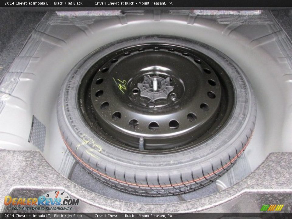 2014 Chevrolet Impala LT Black / Jet Black Photo #24