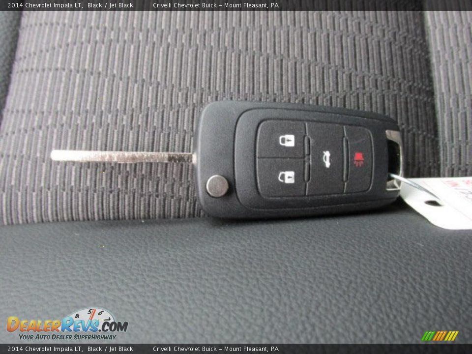 2014 Chevrolet Impala LT Black / Jet Black Photo #25