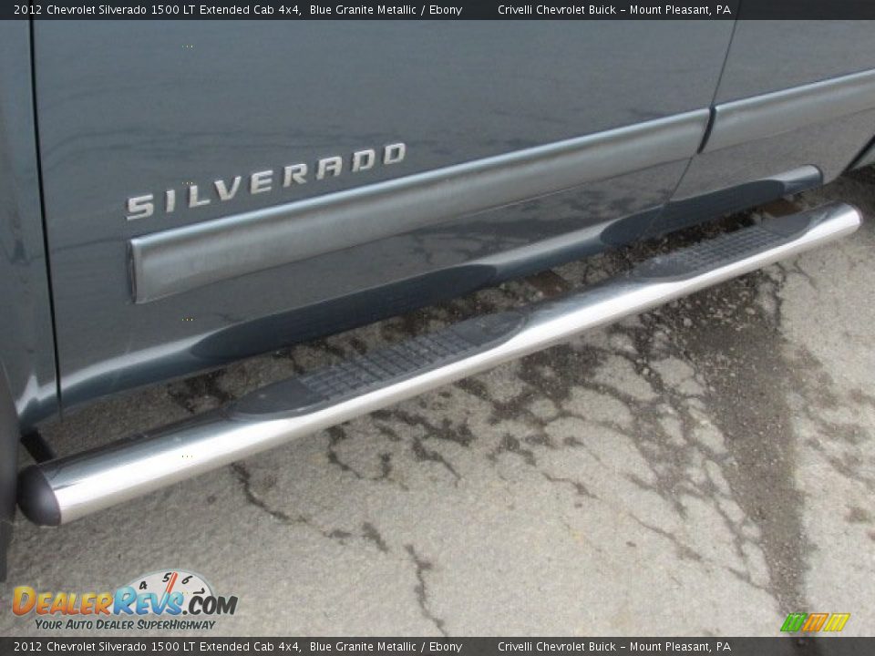 2012 Chevrolet Silverado 1500 LT Extended Cab 4x4 Blue Granite Metallic / Ebony Photo #4