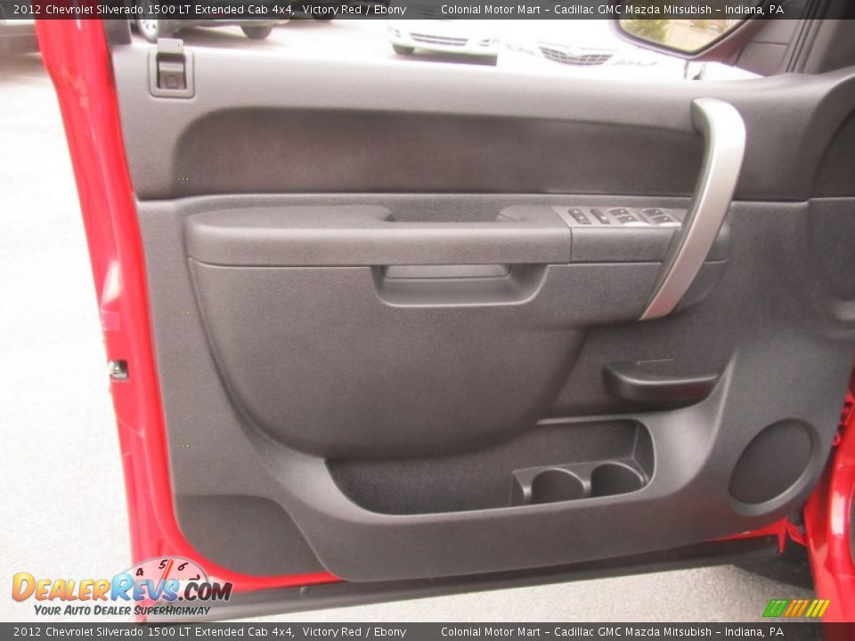 2012 Chevrolet Silverado 1500 LT Extended Cab 4x4 Victory Red / Ebony Photo #12