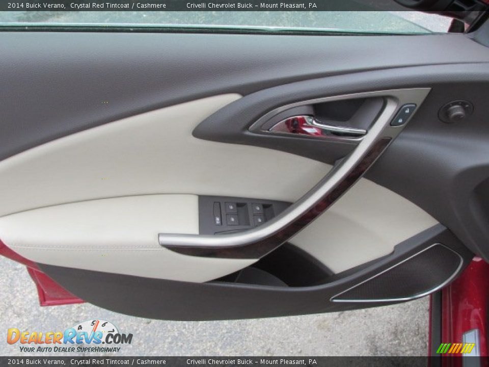 2014 Buick Verano Crystal Red Tintcoat / Cashmere Photo #9