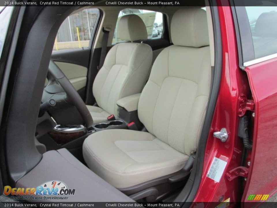 2014 Buick Verano Crystal Red Tintcoat / Cashmere Photo #10