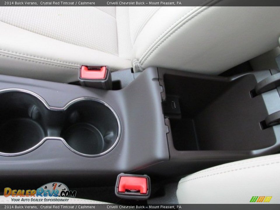 2014 Buick Verano Crystal Red Tintcoat / Cashmere Photo #17