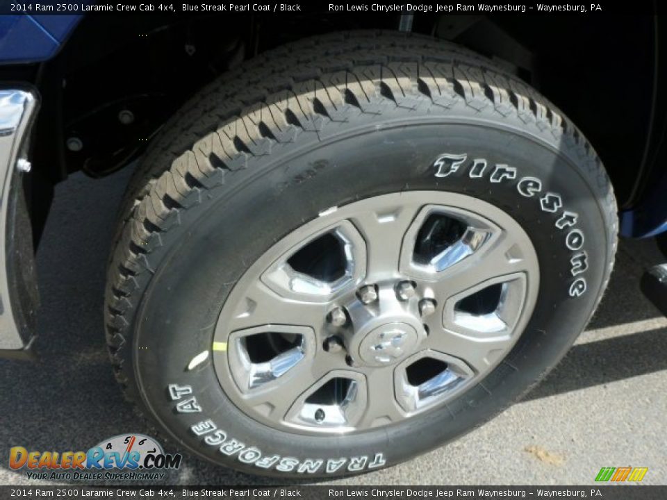 2014 Ram 2500 Laramie Crew Cab 4x4 Blue Streak Pearl Coat / Black Photo #9