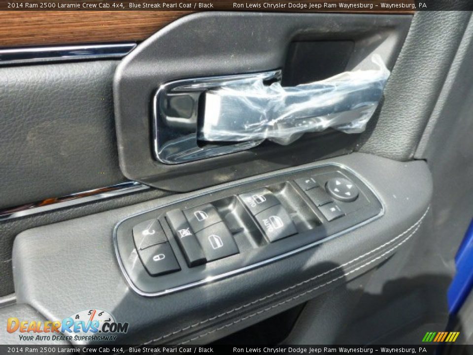 2014 Ram 2500 Laramie Crew Cab 4x4 Blue Streak Pearl Coat / Black Photo #13