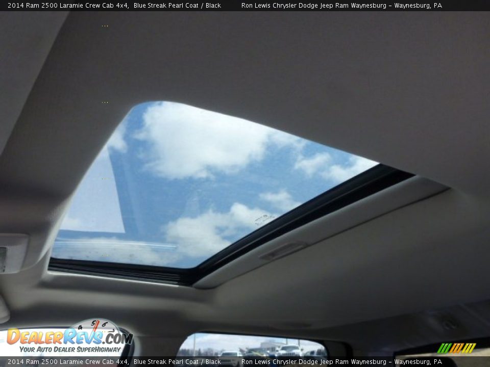 2014 Ram 2500 Laramie Crew Cab 4x4 Blue Streak Pearl Coat / Black Photo #15