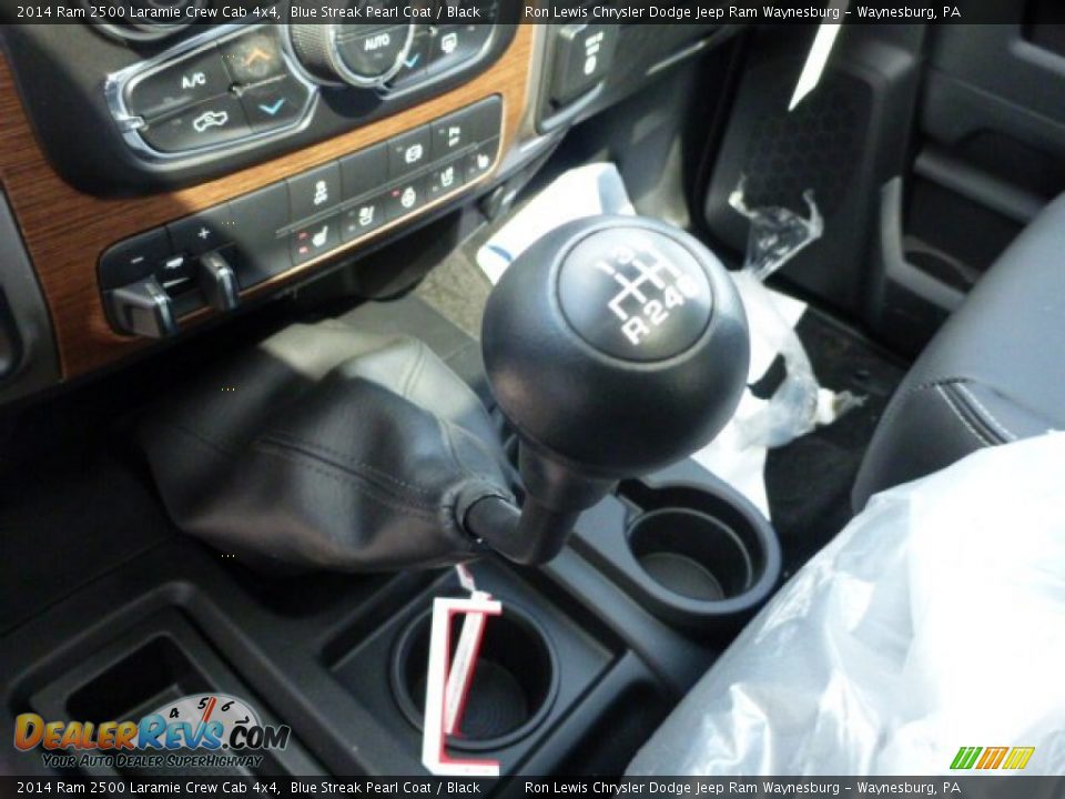 2014 Ram 2500 Laramie Crew Cab 4x4 Blue Streak Pearl Coat / Black Photo #16
