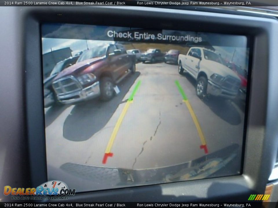 2014 Ram 2500 Laramie Crew Cab 4x4 Blue Streak Pearl Coat / Black Photo #18