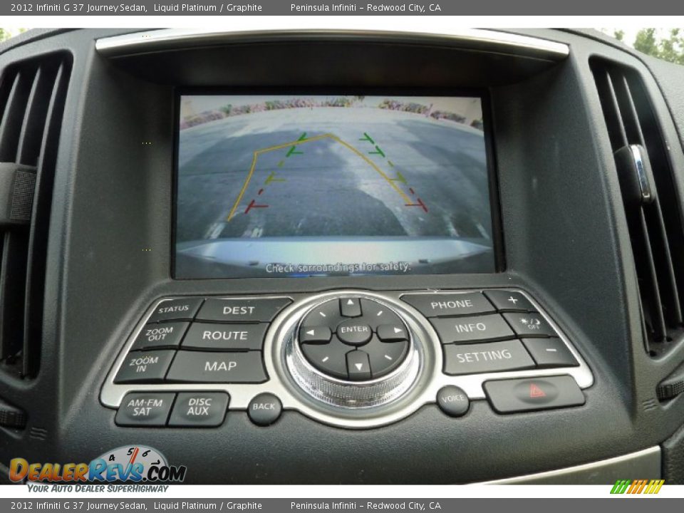 2012 Infiniti G 37 Journey Sedan Liquid Platinum / Graphite Photo #5